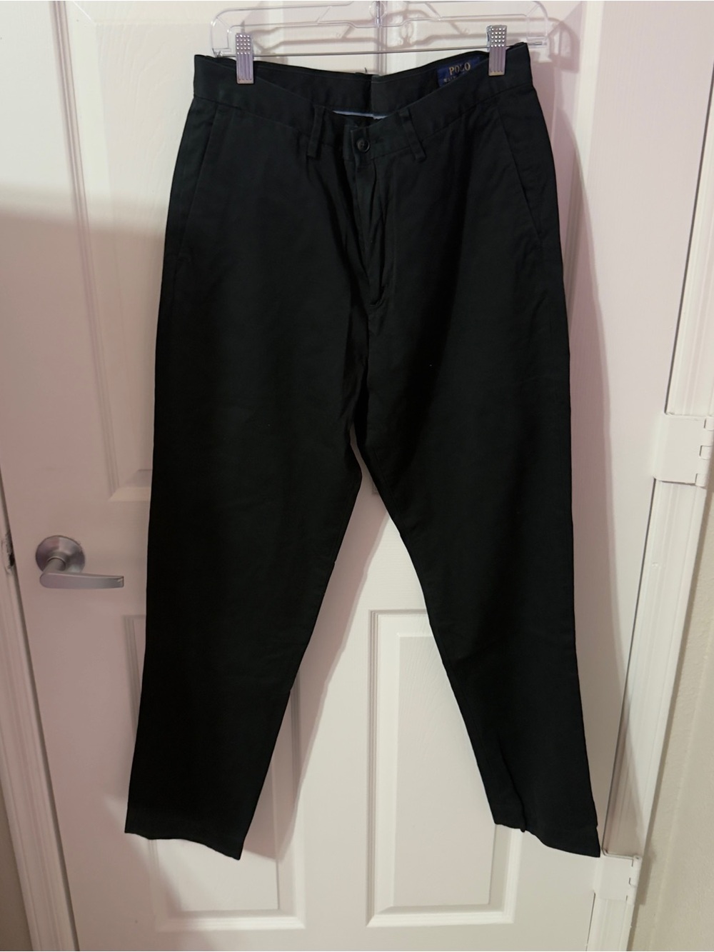 Polo by Ralph Lauren Black Men's Chinos - Straight Leg